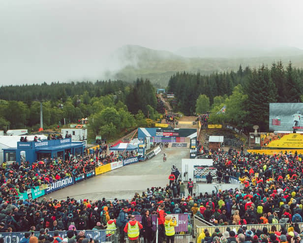 Travelling to Fort William for the Downhill World Championship? Image: Ewan Harvey/2023 UCI Cycling World Championships