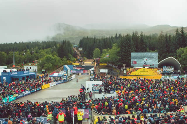 Travelling to Fort William for the Downhill World Championship? Image: Ewan Harvey/2023 UCI Cycling World Championships