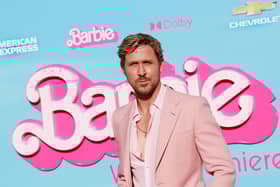 Ryan Gosling performed as Ken from Barbie at the Oscars on Sunday. Cr: Getty Images