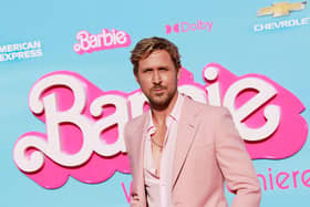 Ryan Gosling performed as Ken from Barbie at the Oscars on Sunday. Cr: Getty Images