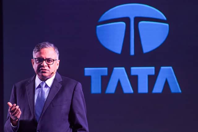Natarajan Chandrasekaran, chairman of Tata Sons. Image: Getty 