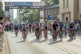 There have been some updates to the Gran Fondo route which will travel through Perth & Kinross on August 4. Image: 2023 UCI Cycling World Championships