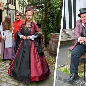 Married couple Janet and John Ford, who own Tudor World, are at loggerheads with Joe Rukin, who runs Sinister Stratford ghost tours.