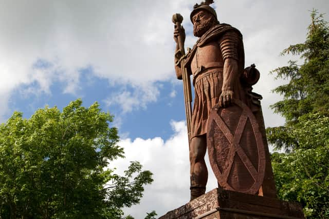 Of the many theories behind the reason for the Lake of Menteith not being known as a loch is one that pertains to William Wallace and his captor, John de Menteith, who sent him to his death in London.  