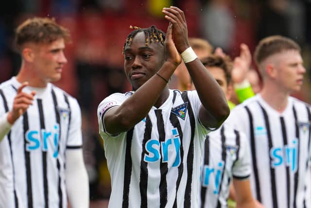 Ewan Otoo is a target for Crawley Town - but Dunfermline are desperate to keep him at the club this summer.