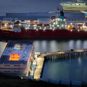 Bibby Stockholm migrant barge