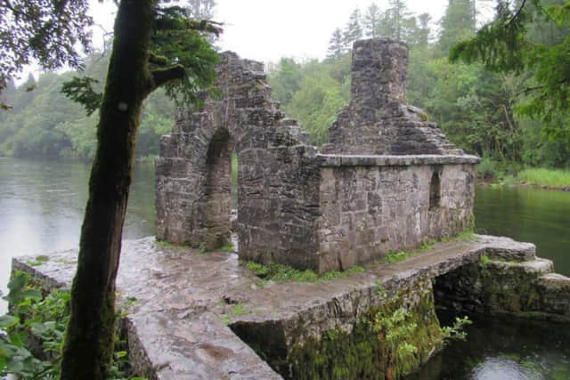 The origins of whisky in Scotland and Ireland are tied to monks who migrated here from Europe. They faced persecution throughout history and now many of their monasteries lie in ruin as seen here at Cong Abbey. 