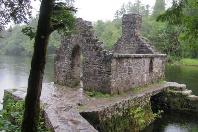 The origins of whisky in Scotland and Ireland are tied to monks who migrated here from Europe. They faced persecution throughout history and now many of their monasteries lie in ruin as seen here at Cong Abbey.
