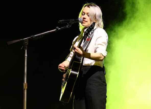 Phoebe Bridgers is one third of boygenius, who headline Connect Festival this month. Cr: Getty Images.