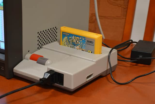 Super Mario Bros. 3 (1988) on the Famicom game console. 