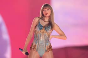 US singer-songwriter Taylor Swift performs onstage on the first night of her "Eras Tour" at AT&T Stadium in Arlington, Texas, on March 31, 2023. Image: Getty Images