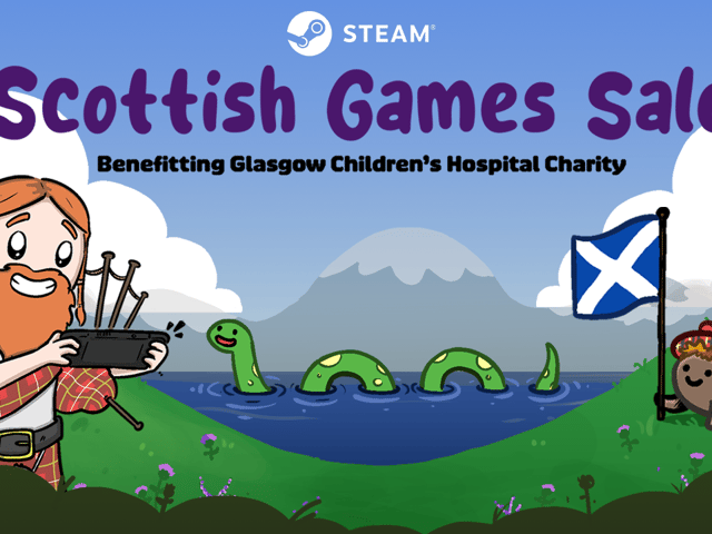 The Scottish Games Sale on Steam will help raise funds to provide children in hospital with entertainment. 