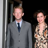 Douglas Henshall and partner arrive for the premiere of Becoming Jane in Leicester Square, London.
