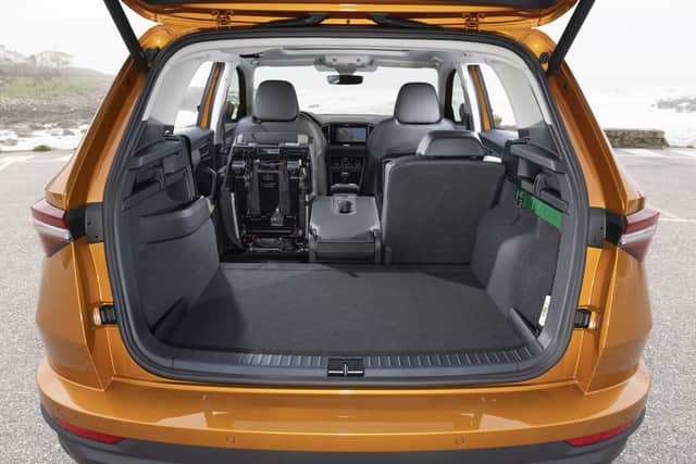 The Varioflex seating system in the Skoda Karoq makes it a supremely flexible luggage hauler