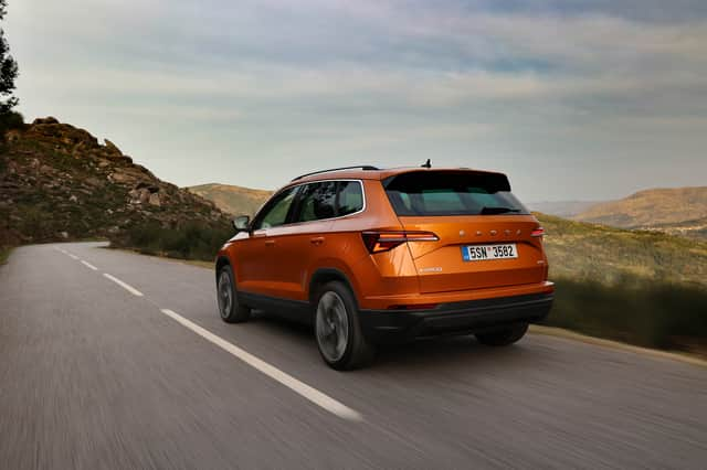 Skoda Karoq Rear view. Credit: Skoda