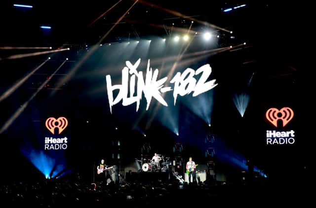 Blink-182 will play Glasgow in September.