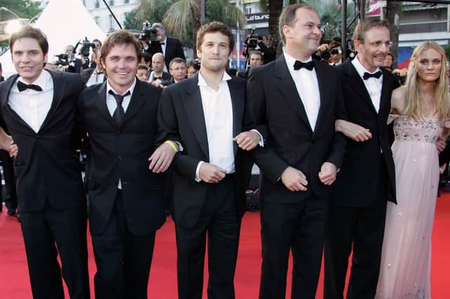 Alex Ferns among the cast of Joyeux Noel during the 2005 Cannes International Film Festival. Image: Francois Guillot/AFP/Getty  