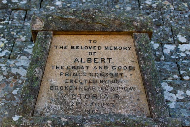 Prince Albert’s Cairn was erected by Queen Victoria a year following his death. Nestled in the Balmoral estate, this section of the Scottish countryside held fond memories for the royal couple. 