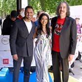 Chigs Parmar, Crystelle Pereira and Giuseppe Dell'Anno all competed during series 12 of The Great British Bake Off. (Photo by Gareth Cattermole/Getty Images)