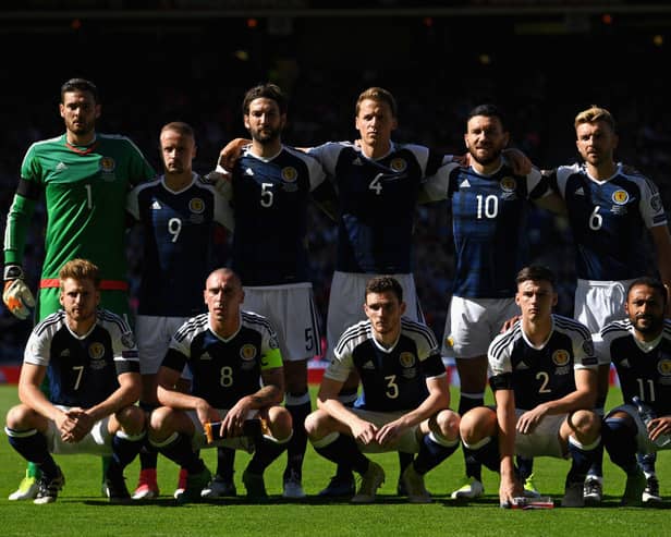 What happened to the Scotland starting line from 2017's memorable 2-2 draw? Cr. Getty Images