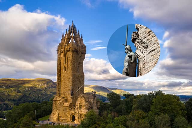 William Wallace was a ‘Guardian of Scotland’ who rose to fame after claiming defeat over the English army at the Battle of Stirling Bridge in 1297.