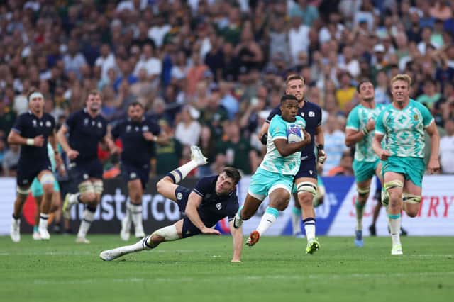 Scotland lost their opening fixture against South Africa and will be looking for a first win of the World Cup against Tonga.