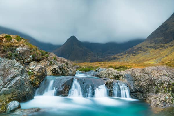 The Fairy Pools are a natural wonder situated in Scotland’s beautiful Isle of Skye or as it is known in Gaelic “Eilean a' Cheò” i.e., the misty isle. 