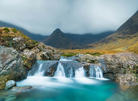 The Fairy Pools are a natural wonder situated in Scotland’s beautiful Isle of Skye or as it is known in Gaelic “Eilean a' Cheò” i.e., the misty isle. 