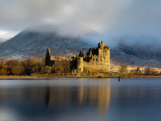 According to Historic Environment Scotland: “Kilchurn Castle was a fortress, a comfortable residence and later a garrison stronghold, and contains the oldest surviving barracks on the British mainland.” 
