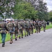 Eastern Front Living History Group’s battle re-enactments at the popular 1940s festival.