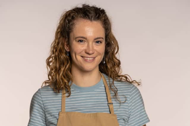 2023 Bake Off contestant Tasha, 27, a participation officer from Bristol. Image: Mark Bourdillon/Love Productions/Channel 4/PA Wire