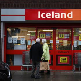 An Iceland store is pictured. The supermarket has slashed the price of1,000 of its weekly staples to help families through the cost of living crisis.