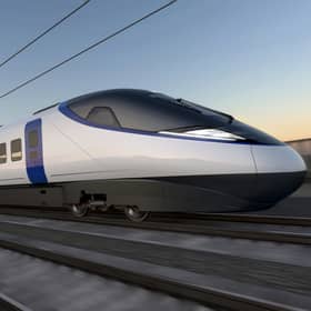According to a leaked photograph, the government is said to be possibly planning on scrapping the Birmingham to Manchester HS2 phase in order to cut down on costs. (Credit: PA)