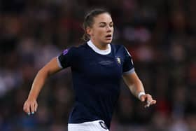 Kirsty Hanson has insisted there’s more to come from herself - and Scotland - after an impressive display against England on Friday (Photo by Lewis Storey/Getty Images)