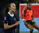 Scotland will face Belgium at Hampden Park on Tuesday in the UEFA Women's Nations League. Cr. Getty Images