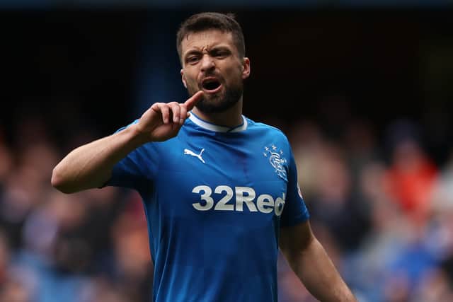 Martin spent a season on loan to Rangers during his playing career.