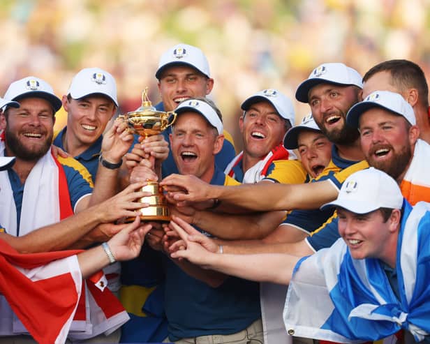 Europe were victorious in this year's Ryder Cup - and every player contributed to the win.