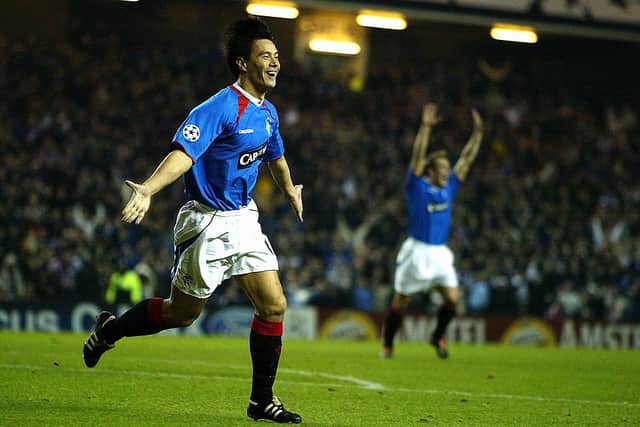 Former Rangers hero Michael Mols. Cr. Getty Images