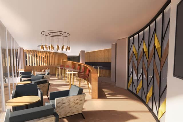 Airport Lounge at Newcastle International Airport. Copyright: Newcastle International Airport