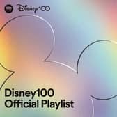 To celebrate Disney's 100th anniversary, Spotify have created special playlists. Image: Spotify/Disney