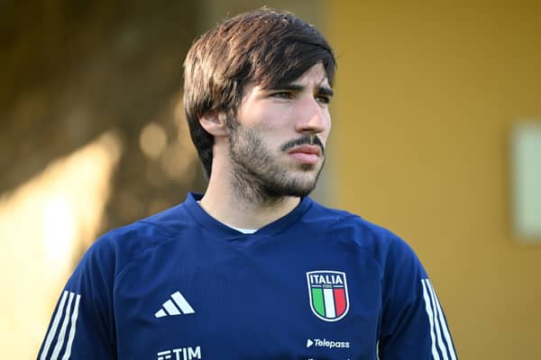 Sandro Tonali was recently away with the Italian national team.