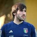 Sandro Tonali was recently away with the Italian national team.