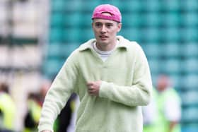 Harry McKirdy has not featured for Hibs this season. 