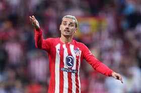 Antoine Griezmann scored a hat-trick for Atletico Madrid against Celta Vigo
