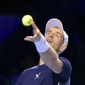 Andy Murray has moved into the second round of the Swiss Indoors tennis tournament in Basel after beating Yannick Hanfmann.