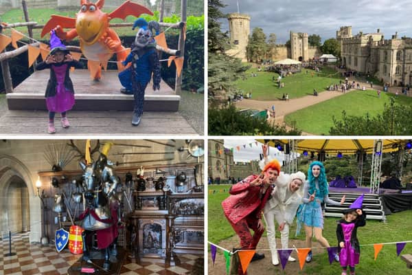 The Haunted Castle is on at Warwick Castle over Halloween