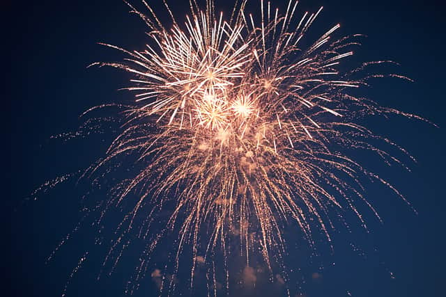 There are several fireworks displays in Dumfries and Galloway. Image: Adobe