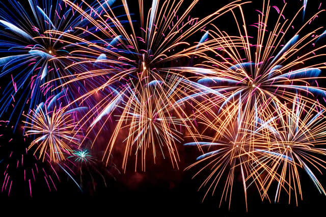 More fireworks displays in Scotland. Image: Adobe