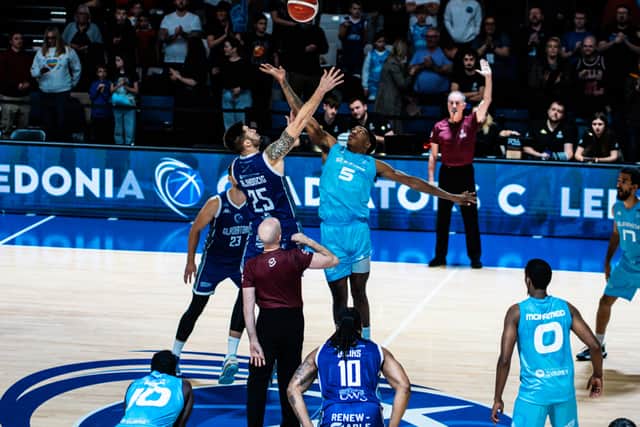 Caledonia Gladiators take on BBL leaders London Lions this Friday.