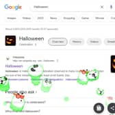 If you search Halloween on Google, expect your results page to be haunted. 